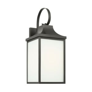 Say brook  Outdoor Lantern in Antique Bronze by Generation Lighting.