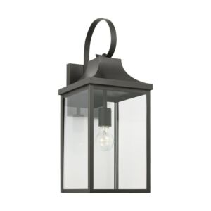 Say brook  Outdoor Lantern in Antique Bronze by Generation Lighting.