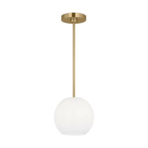 Rory  Mini Pendant in Satin Bronze by Generation Lighting.