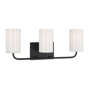 Rhett  Bathroom Vanity Light in Midnight Black by Generation Lighting