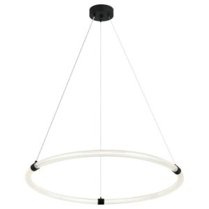 Inkara 1-Light LED Pendant in Matte Black