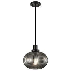 Charismo 1-Light Pendant in Black