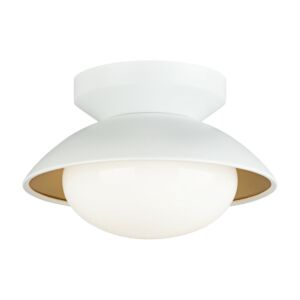 Hatley 1-Light Ceiling Mount in White