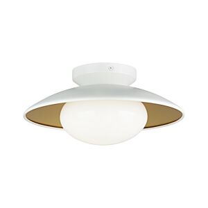 Hatley 1-Light Ceiling Mount in White