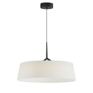 Paramount LED Pendant in Black by Maxim