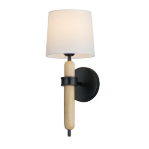 Bozeman 1-Light Wall Sconce in Natural Wood