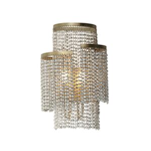 Fontaine Two Light Wall Sconce in Golden Silver by Maxim