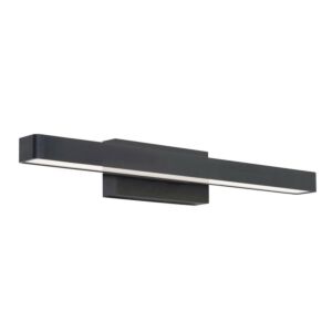 Brock LED Bathroom Vanity Light in Black