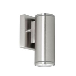 Beverly LED Outdoor Wall Sconce in Satin Nickel