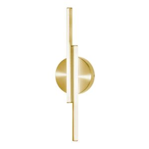 Ella LED Wall Sconce in Satin Brass