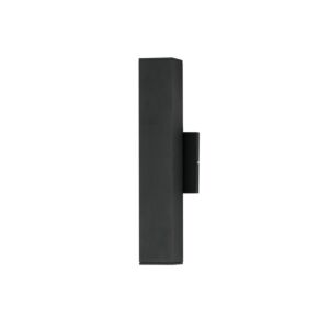 Culvert LED Outdoor Wall Sconce in Black by Maxim