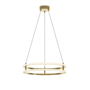 Gemini LED Pendant in Gold by AFX Lighting