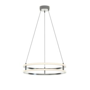 Gemini LED Pendant in Painted Nickel by AFX Lighting