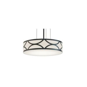 Lake LED Pendant in Black by AFX Lighting