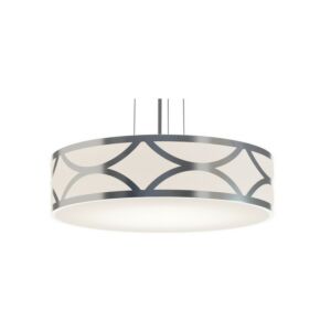 Lake LED Pendant in Painted Nickel by AFX Lighting