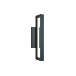 Liam LED Outdoor Wall Sconce in Black