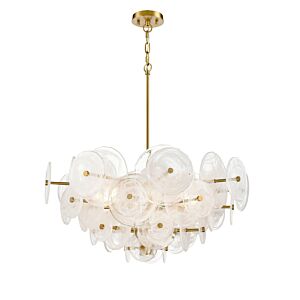 Carousel 4-Light Pendant in Brass