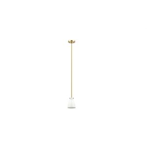 Emma 1-Light Pendant in Brass