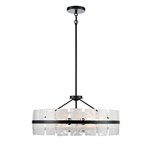 Luna 5-Light Pendant in Ebony