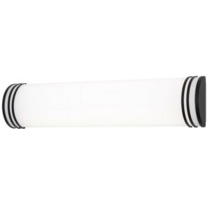 Palmer LED Bathroom Vanity Light in Black