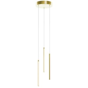 Rosemont LED Pendant in Satin Brass