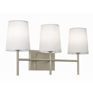 Rose Three Light Vanity in Satin Nickel by AFX Lighting