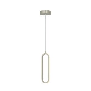 Sienna LED Pendant in Painted Nickel