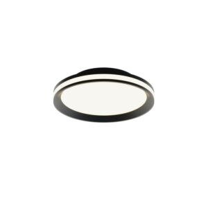 Sona LED Flush Mount in Black