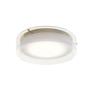 Studio LED Flush Mount in Satin Brass by AFX Lighting