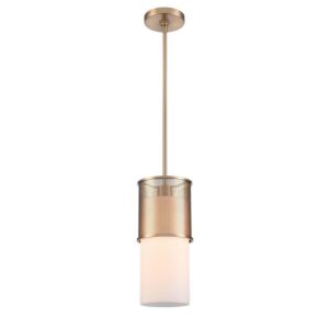 Esteem 1-Light Mini Pendant in Aged Brass