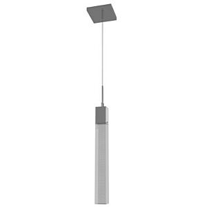 The Original Glacier Snow Avenue One Light Pendant in Chrome by Avenue Lighting