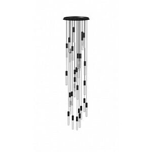 Strand 31 Light Pendant in Black by Avenue Lighting