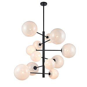 Delilah  Chandelier in Black by Avenue Lighting