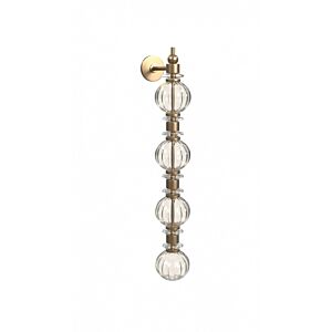 Avra LED Wall Sconce in Aged Brass by Avenue Lighting