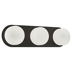 Knobbel 3-Light LED Wall Sconce in Matte Black