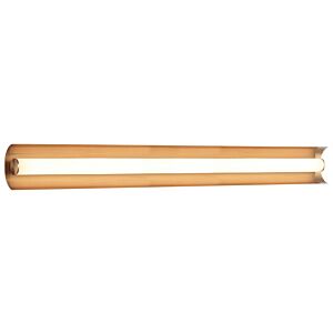 Norvan 1-Light LED Wall Sconce in Aged Gold Brass