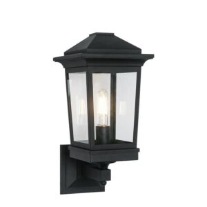 Ardenno 1-Light Wall Sconce in Matte Black