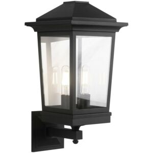 Ardenno 2-Light Wall Sconce in Matte Black