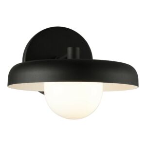 Creston 1-Light LED Wall Sconce in Matte Black