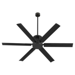 Zeus 65" Patio Fan in Matte Black