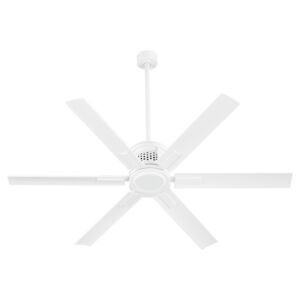 Zeus 65" Patio Fan in Studio White