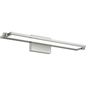 Astro LED Bath in Brushed Nickel by Quoizel