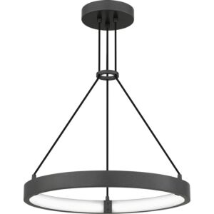 Drury LED Pendant in Pewter Cast Iron by Quoizel