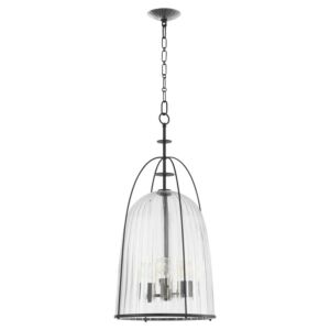 Alice 3-Light Pendant in Matte Black