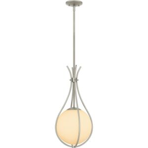 Quoizel Pendant One Light Mini Pendant in Brushed Nickel by Quoizel