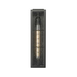 Jaxson 1-Light Outdoor Wall Sconce in Powder Coated Black