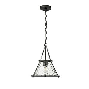 Javis 1-Light Pendant in Matte Black