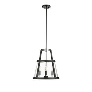 Edelweiss 4-Light Pendant in Matte Black