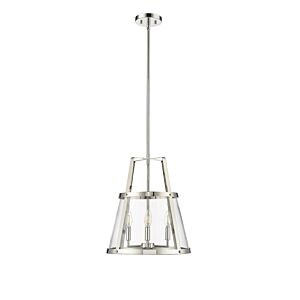 Edelweiss 4-Light Pendant in Polished Nickel