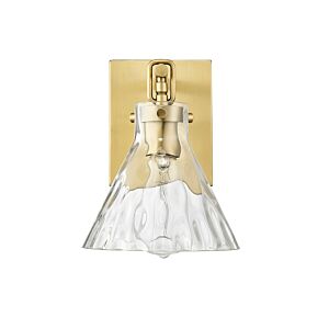 Barlon One Light Wall Sconce in Vintage Brass by Millennium